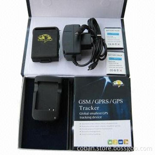 Quad-band Car Vehicle GSM GPS Tracker GPS102, 6-36V Voltage, Charger Free, PC Software